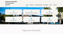 Desktop Screenshot of praktijkdewatertoren.nl